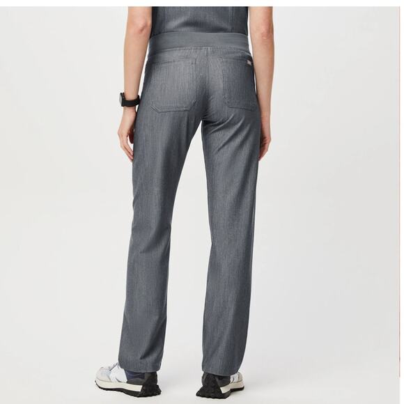 NWOT Women’s Livingston Graphite Scrub Pants Size XL Petite - Picture 2 of 11